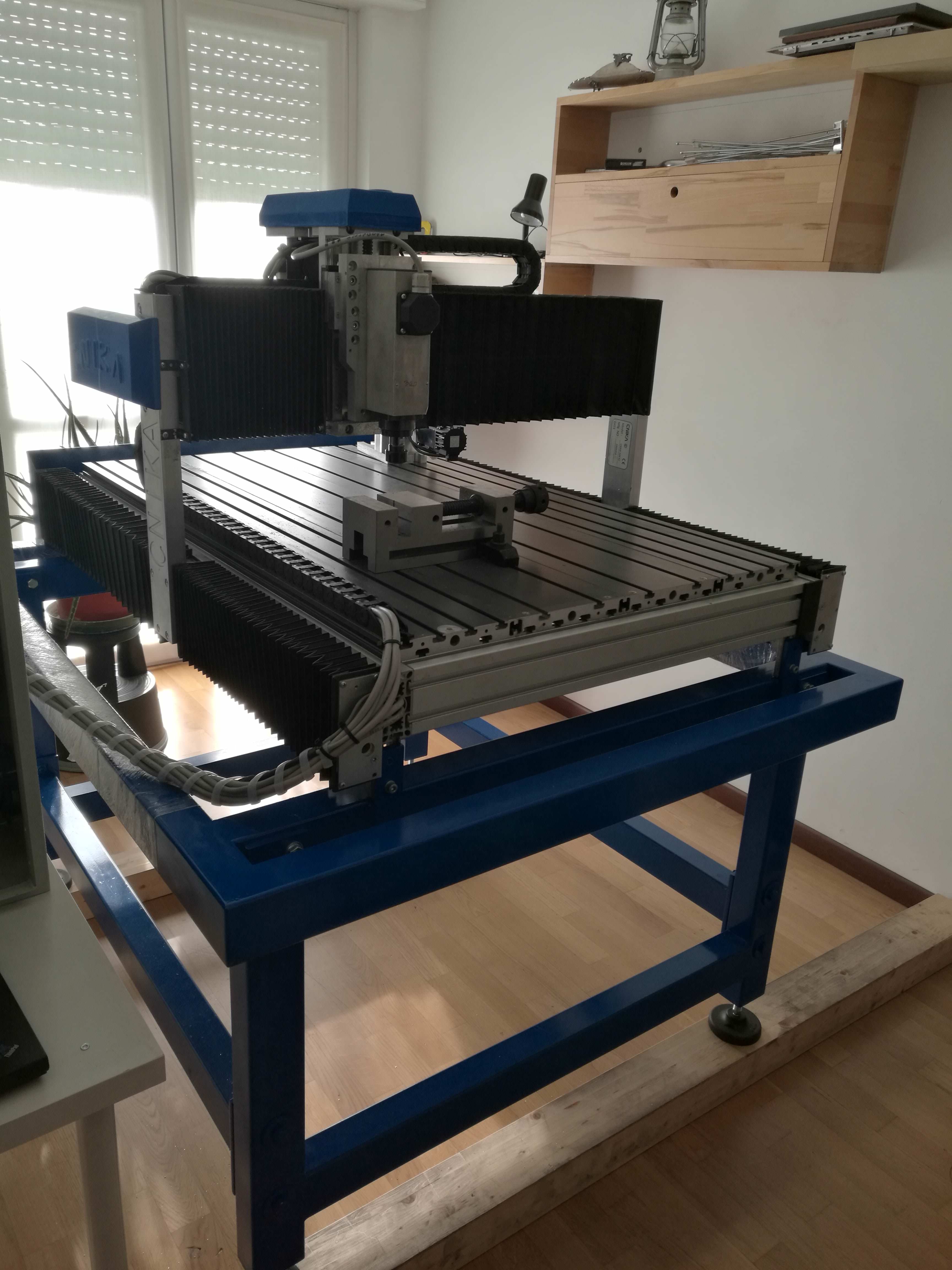 CNIKA 100 - pantografo cnc in kit per legno alluminio plastica ottone