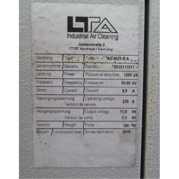 LTA  AC3021VA  2010