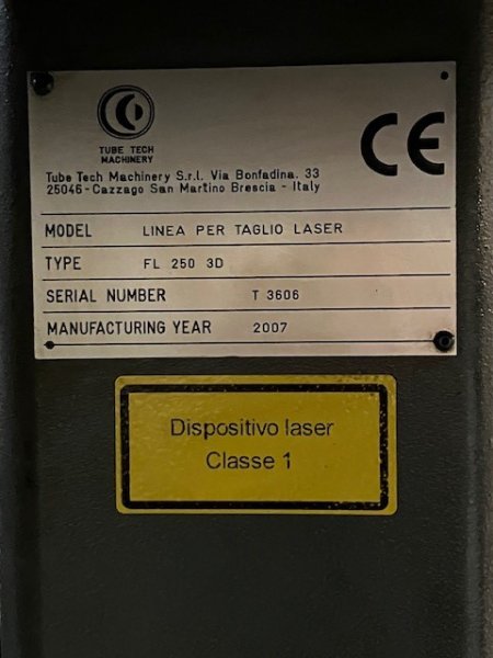 TTM MACHINERY FL 250  2007