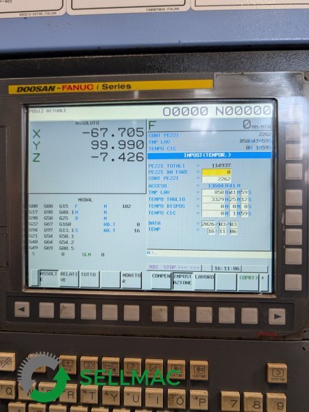 DOOSAN VC 3600  2018