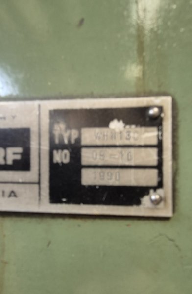TOS WHN 13 C CNC  1990