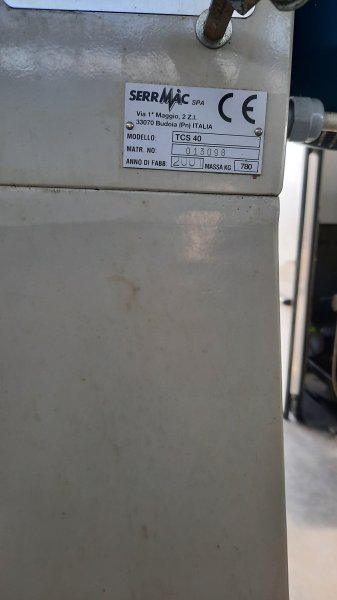 SERRMAC tcs 40  2001