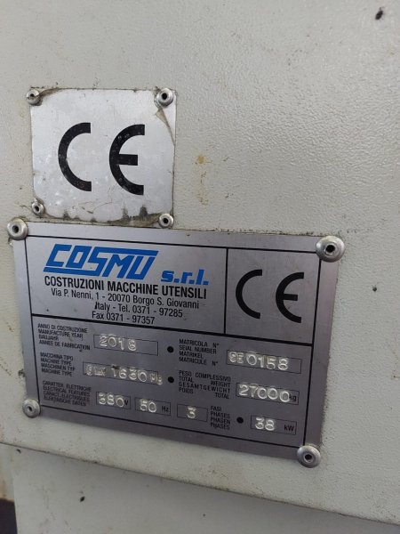COSMU S.R.L. MB 1630  2018