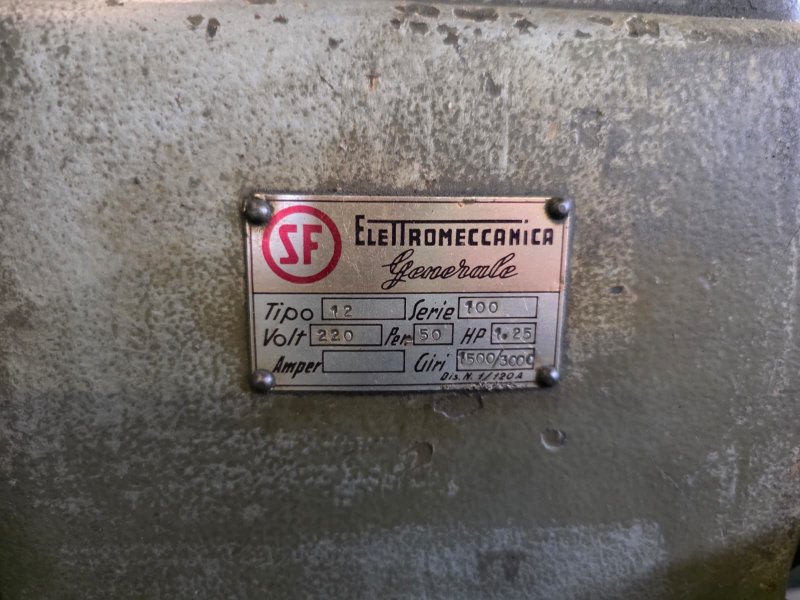 ELETTROMECCANICA GENERALE TIPO 12 