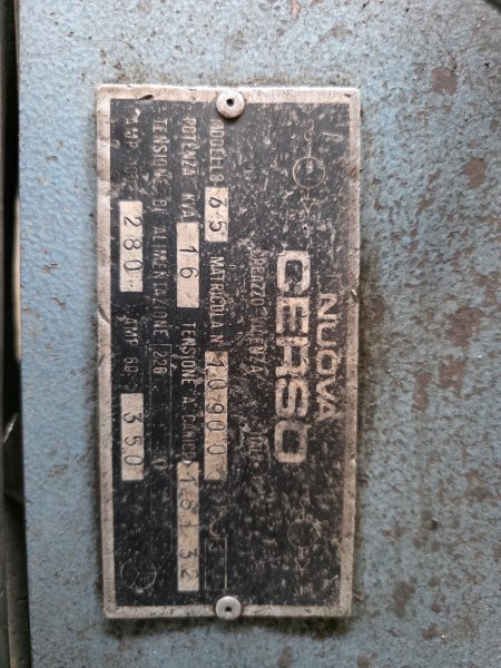 NUOVA CERSO ISFC 350 